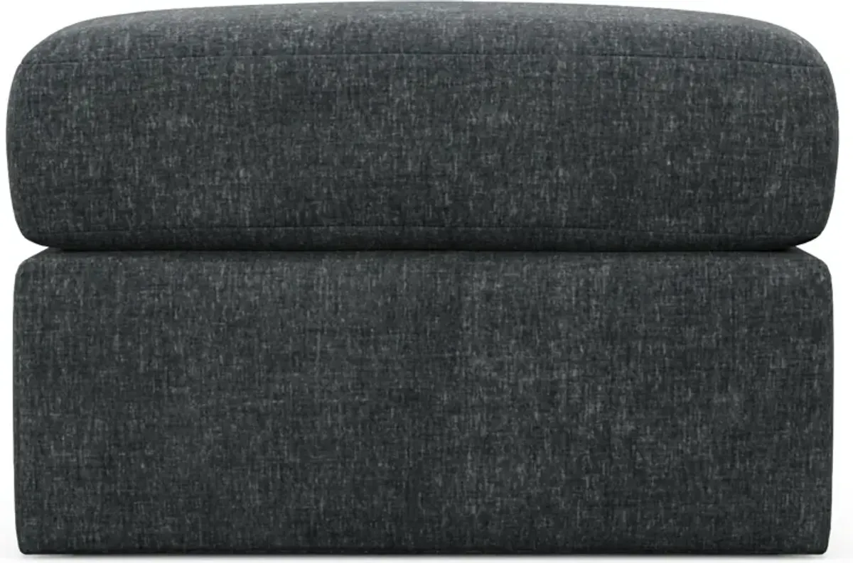 Nest Hybrid Comfort Tall Ottoman - Contessa Shadow