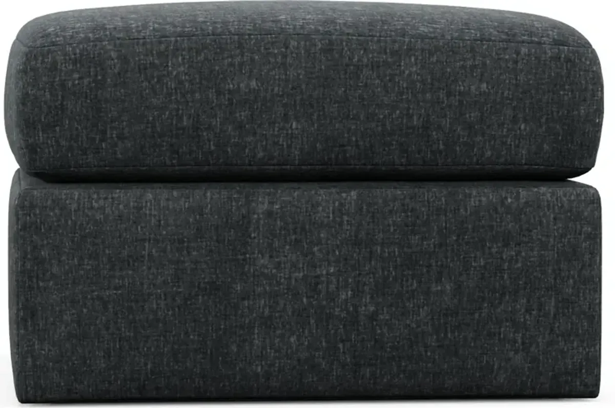 Nest Hybrid Comfort Tall Ottoman - Contessa Shadow