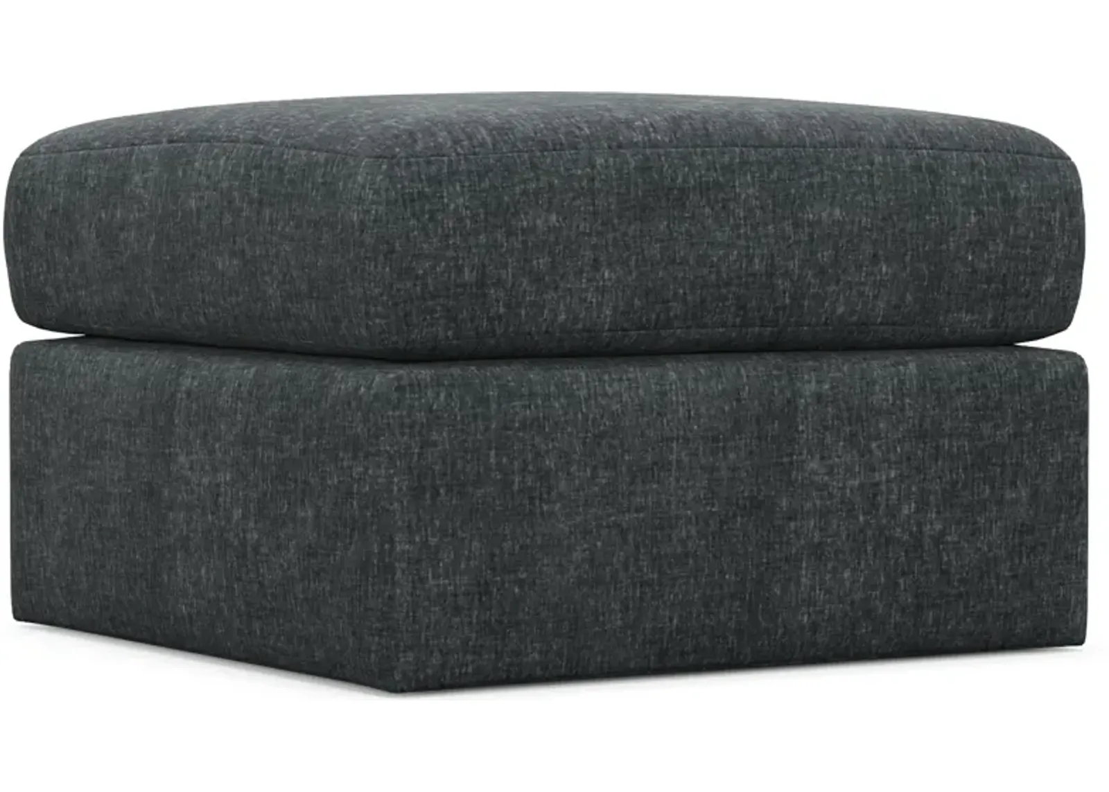 Nest Hybrid Comfort Tall Ottoman - Contessa Shadow