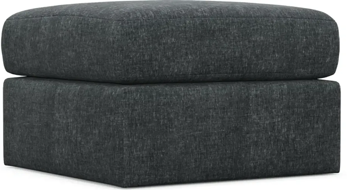 Nest Hybrid Comfort Tall Ottoman - Contessa Shadow