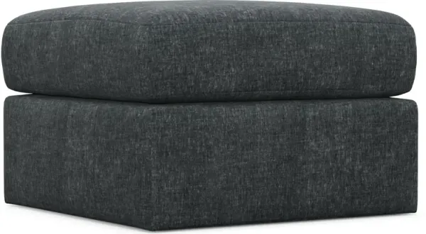 Nest Hybrid Comfort Tall Ottoman - Contessa Shadow