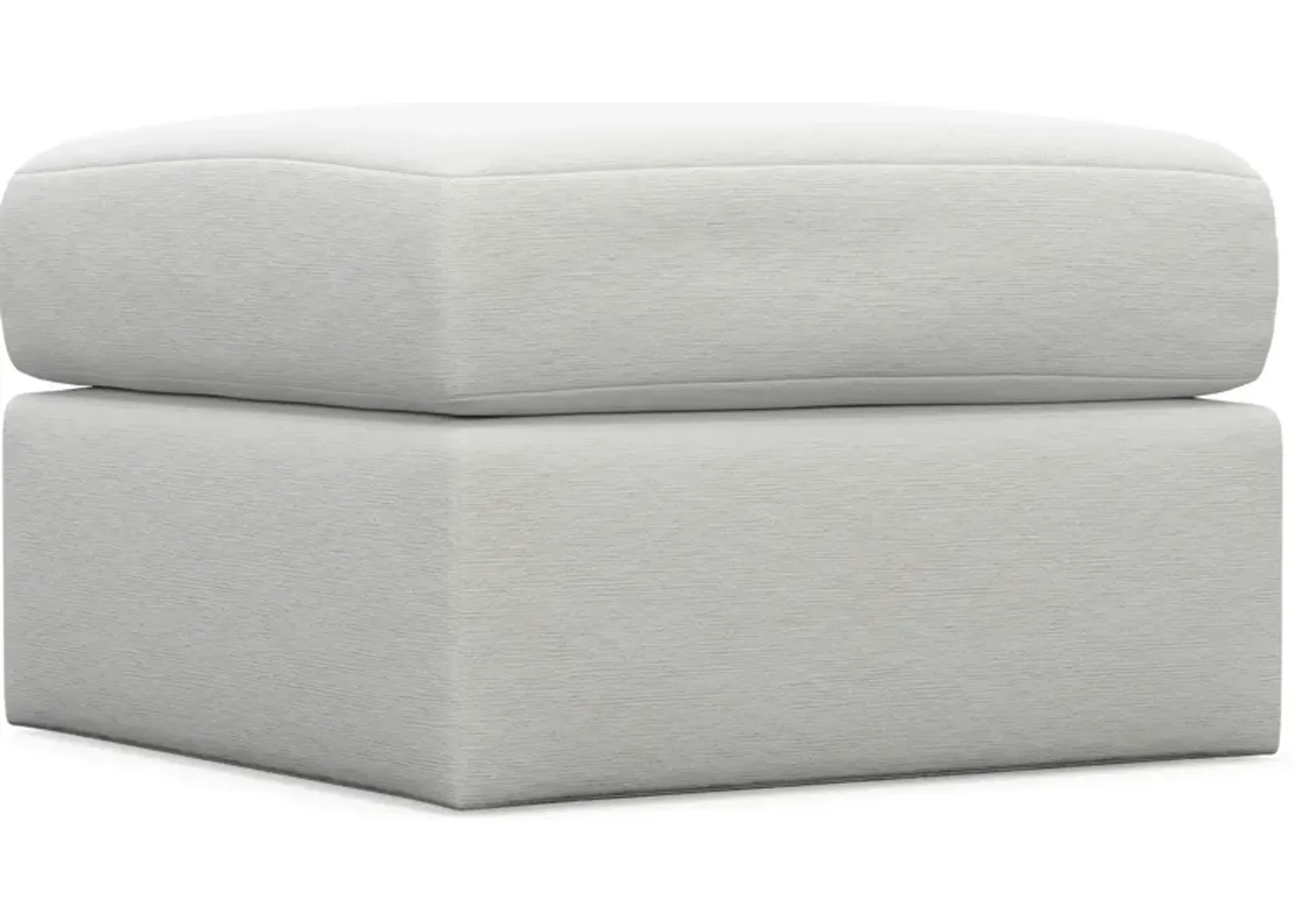 Nest Hybrid Comfort Tall Ottoman - Contessa Vanilla