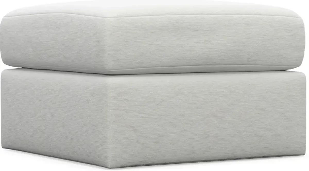 Nest Hybrid Comfort Tall Ottoman - Contessa Vanilla