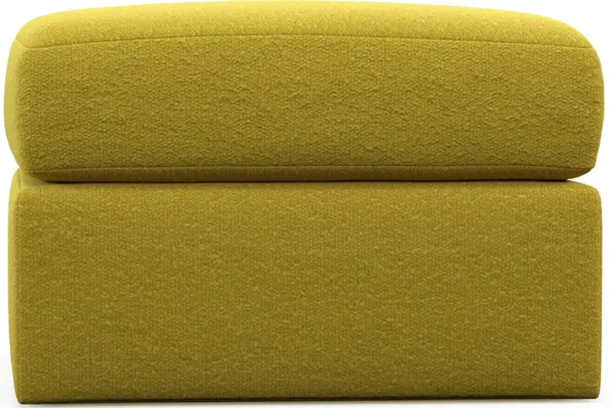 Nest Hybrid Comfort Tall Ottoman - Bloke Goldenrod