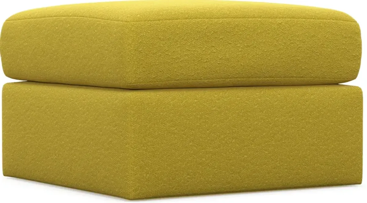 Nest Hybrid Comfort Tall Ottoman - Bloke Goldenrod