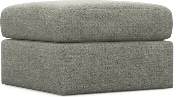 Nest Hybrid Comfort Tall Ottoman - Pandora Pepper