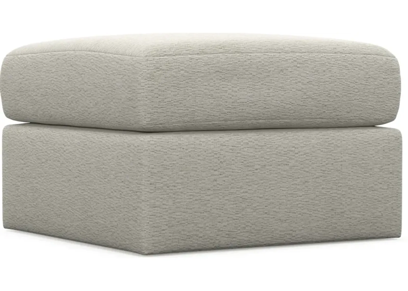 Nest Hybrid Comfort Tall Ottoman - Everton Grey