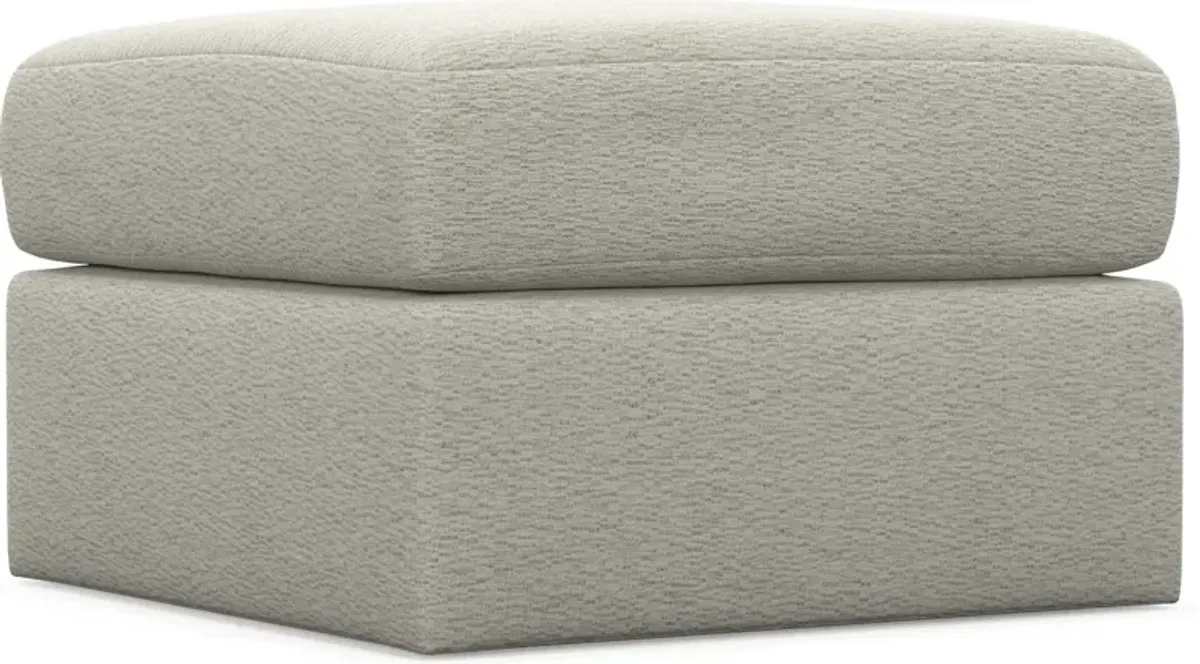 Nest Hybrid Comfort Tall Ottoman - Everton Grey