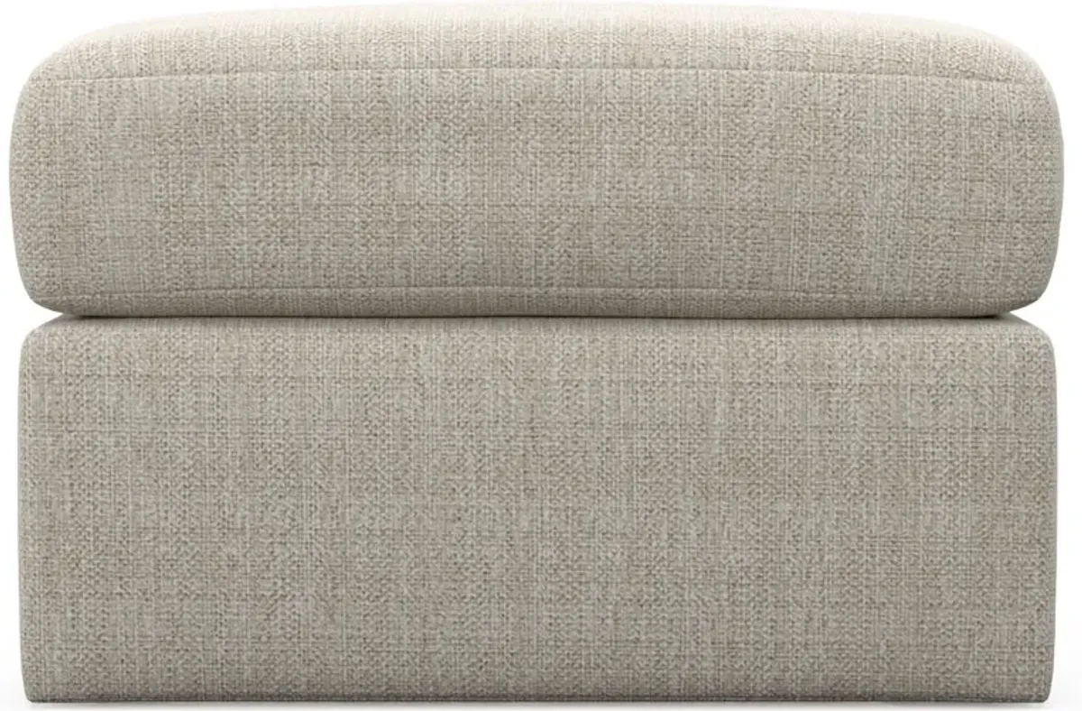 Nest Hybrid Comfort Tall Ottoman - Mason Porcelain