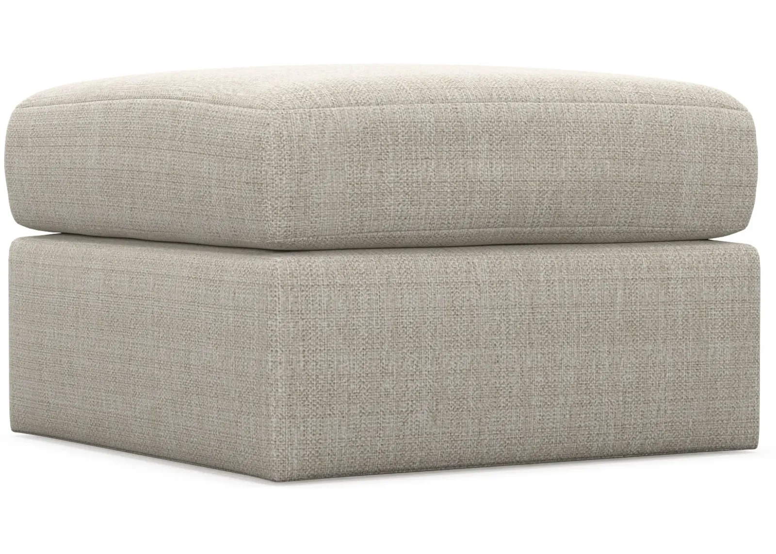 Nest Hybrid Comfort Tall Ottoman - Mason Porcelain