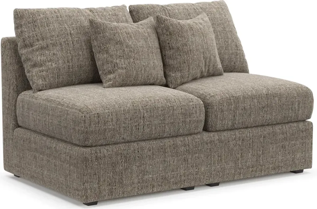 Nest Hybrid Comfort Armless Loveseat - Mason Flint