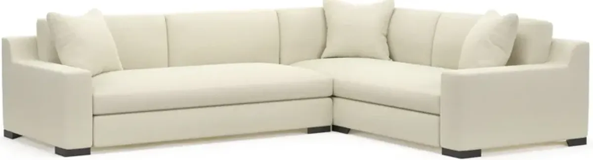 Ethan Hybrid Comfort Eco Performance 2-Piece Sectional - Fincher Ivory