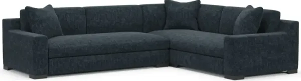 Ethan Hybrid Comfort Eco Performance 2-Piece Sectional - Argo Navy