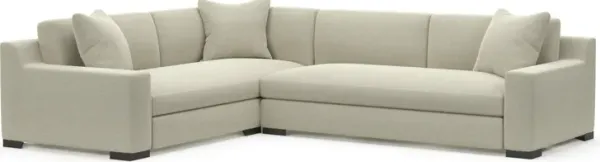 Ethan Hybrid Comfort Eco Performance 2-Piece Sectional - Liv Dove