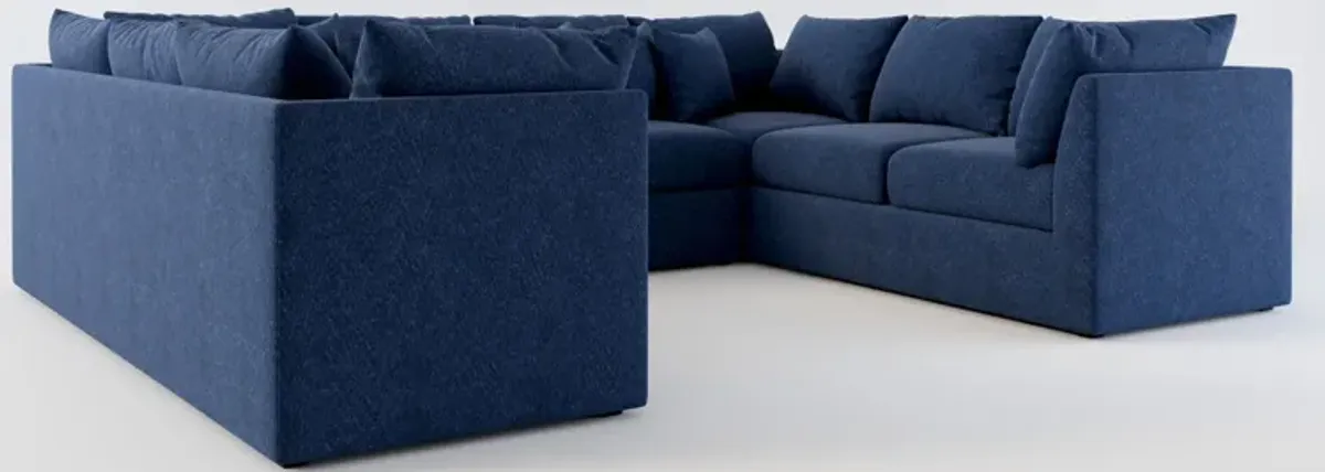 Nest Hybrid Comfort 3-Piece Pit Sectional - Oslo Navy