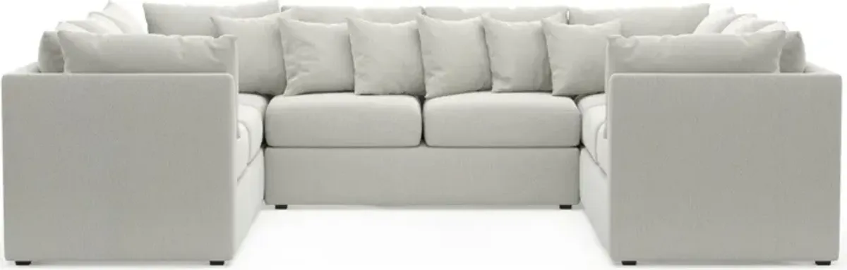 Nest Hybrid Comfort 3-Piece Pit Sectional - Oslo Snow