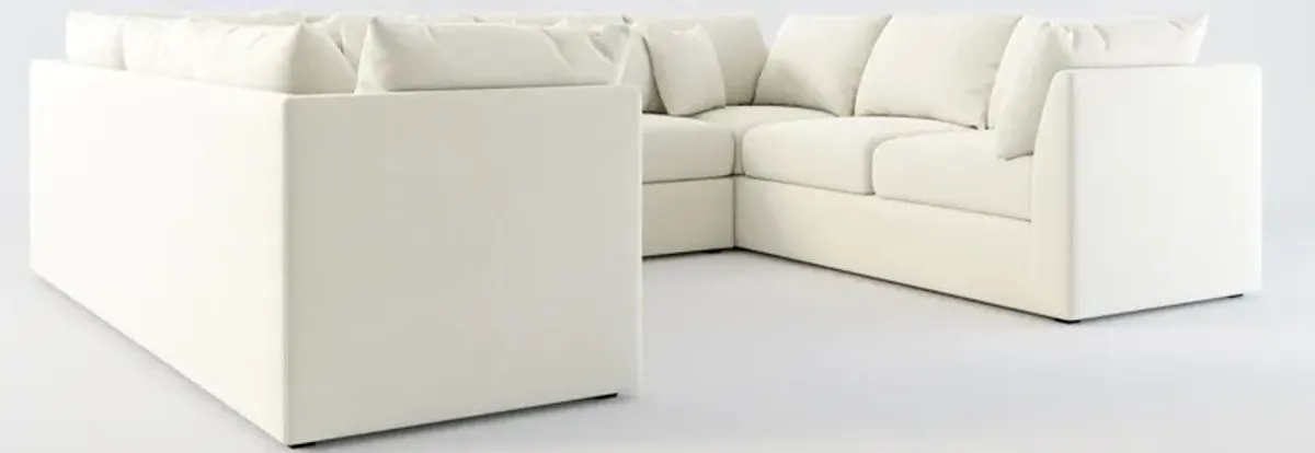 Nest Hybrid Comfort 3-Piece Pit Sectional - Anders Ivory