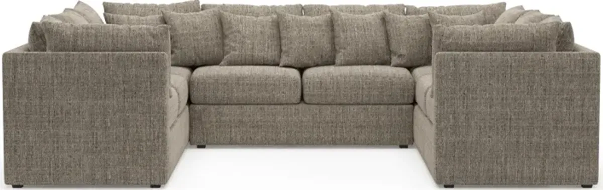 Nest Hybrid Comfort 3-Piece Pit Sectional - Mason Flint