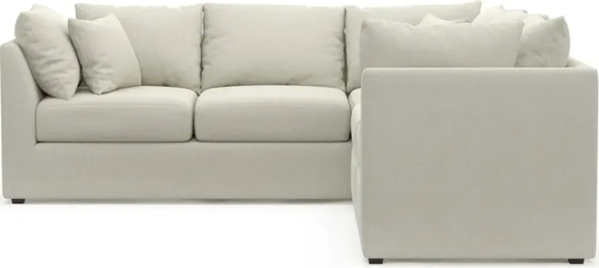 Nest Hybrid Comfort 3-Piece Small Sectional - Anders Ivory