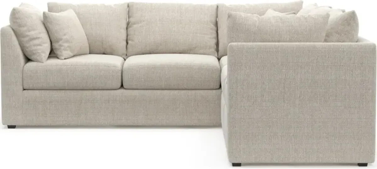 Nest Hybrid Comfort 3-Piece Small Sectional - Mason Porcelain