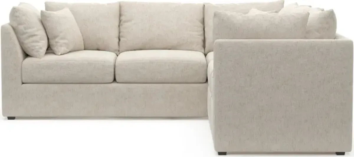 Nest Hybrid Comfort 3-Piece Small Sectional - M Ivory