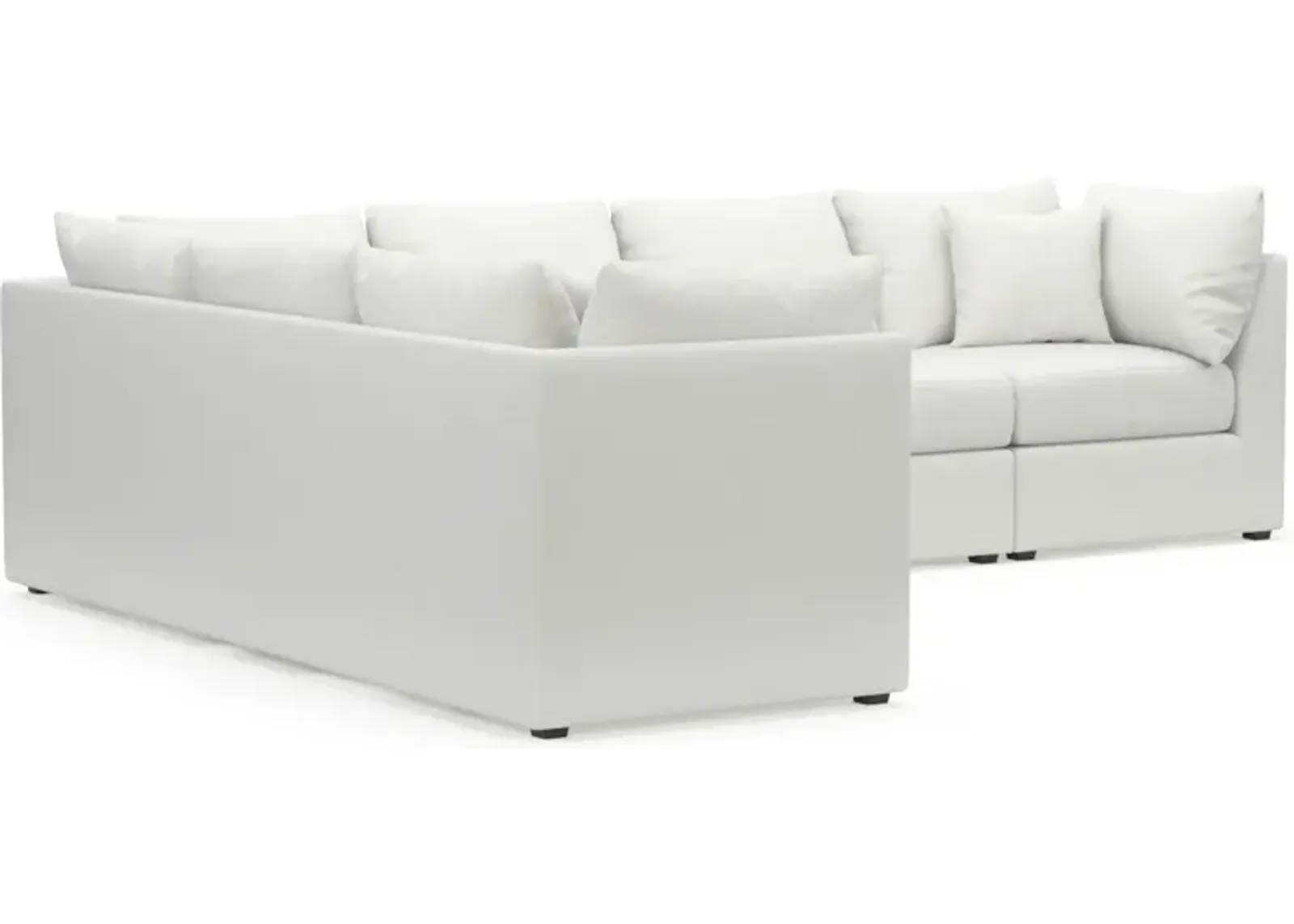 Nest Hybrid Comfort 3-Piece Large Sectional - Contessa Vanilla