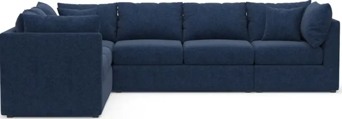 Nest Hybrid Comfort 3-Piece Large Sectional - Oslo Navy