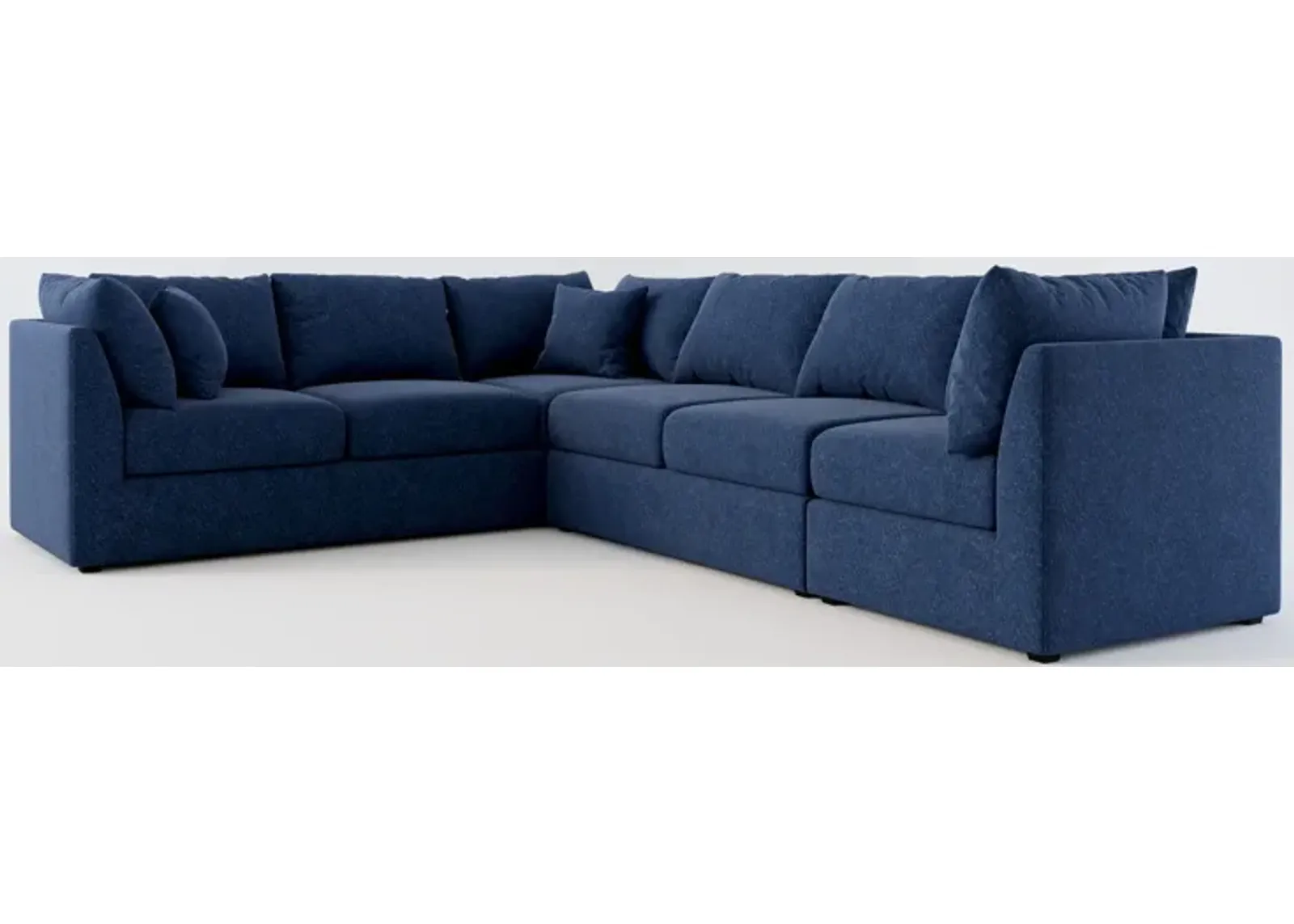 Nest Hybrid Comfort 3-Piece Large Sectional - Oslo Navy