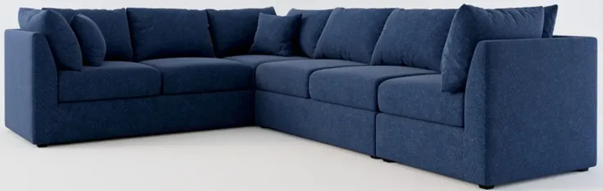 Nest Hybrid Comfort 3-Piece Large Sectional - Oslo Navy