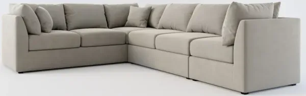 Nest Hybrid Comfort 3-Piece Large Sectional - Abington Fog