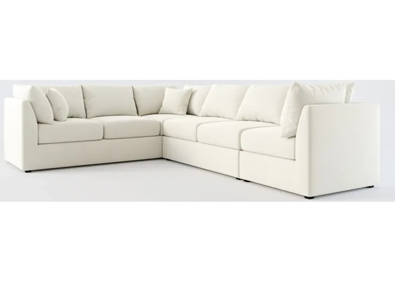 Nest Hybrid Comfort 3-Piece Large Sectional - Anders Ivory