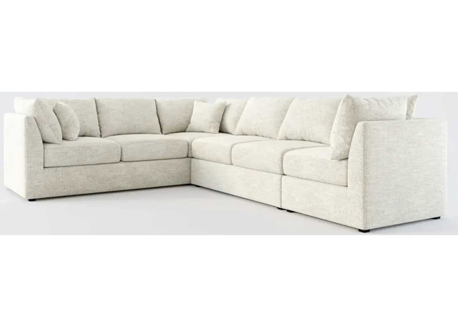 Nest Hybrid Comfort 3-Piece Large Sectional - M Ivory