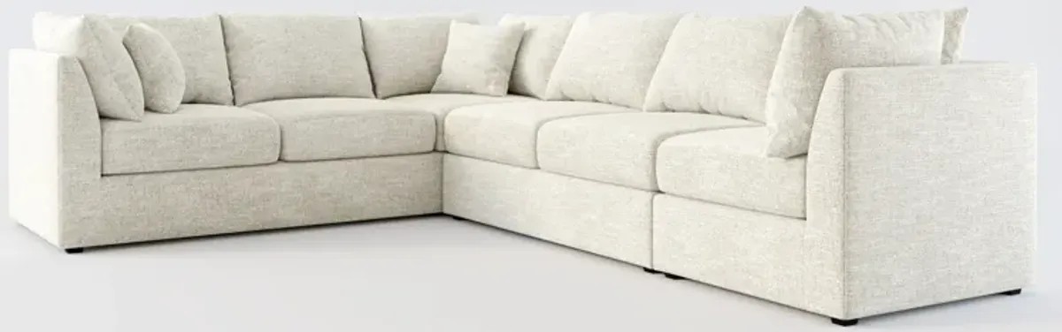 Nest Hybrid Comfort 3-Piece Large Sectional - M Ivory