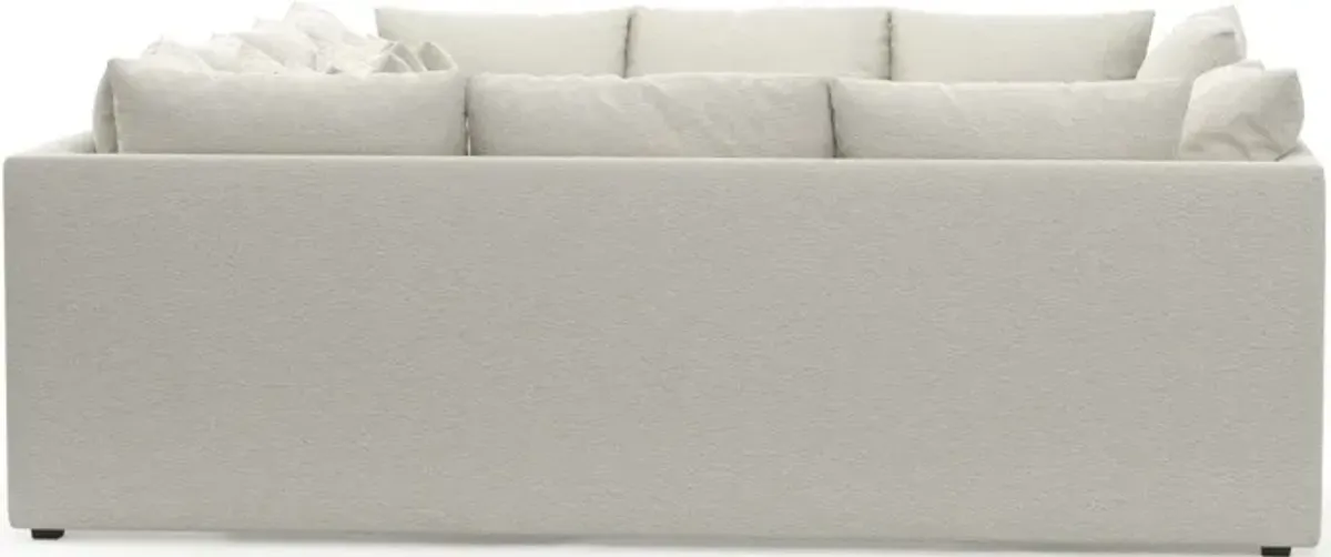 Nest Hybrid Comfort 9-Piece Pit Sectional - Living Large White