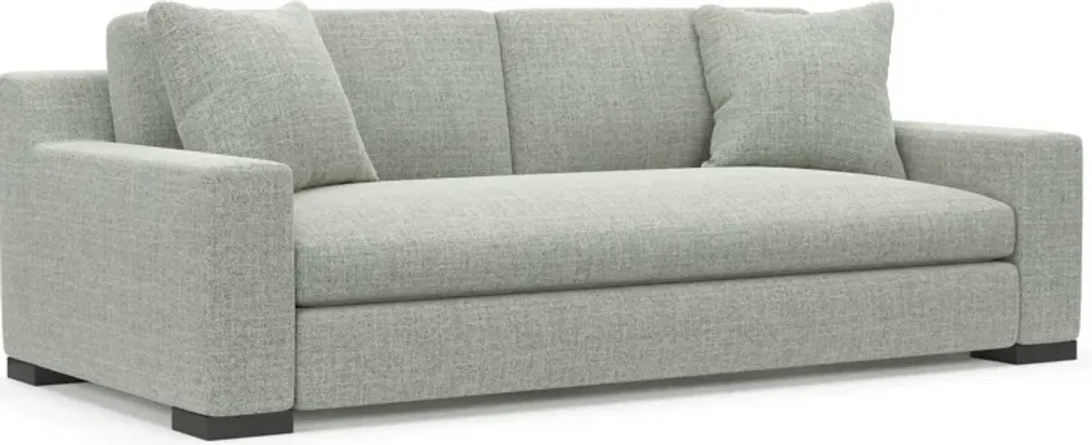 Ethan Hybrid Comfort Eco Performance Sofa - Broderick Sea Glass