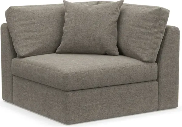 Collin Foam Comfort Eco Performance Fabric Corner Chair - Bridger Metal