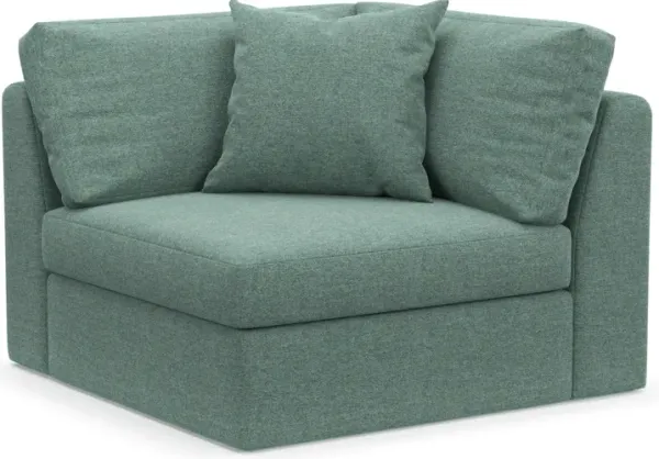 Collin Foam Comfort Eco Performance Fabric Corner Chair - Bridger Jade