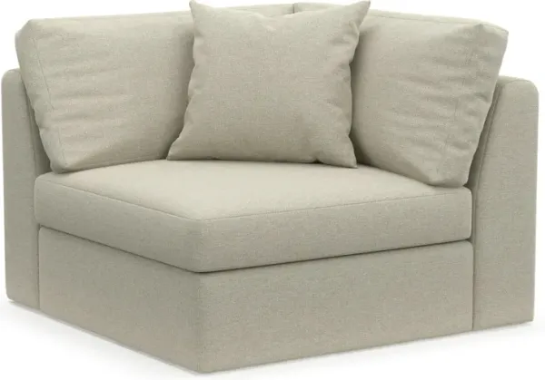 Collin Hybrid Comfort Eco Performance Fabric Corner Chair - Liv Dove