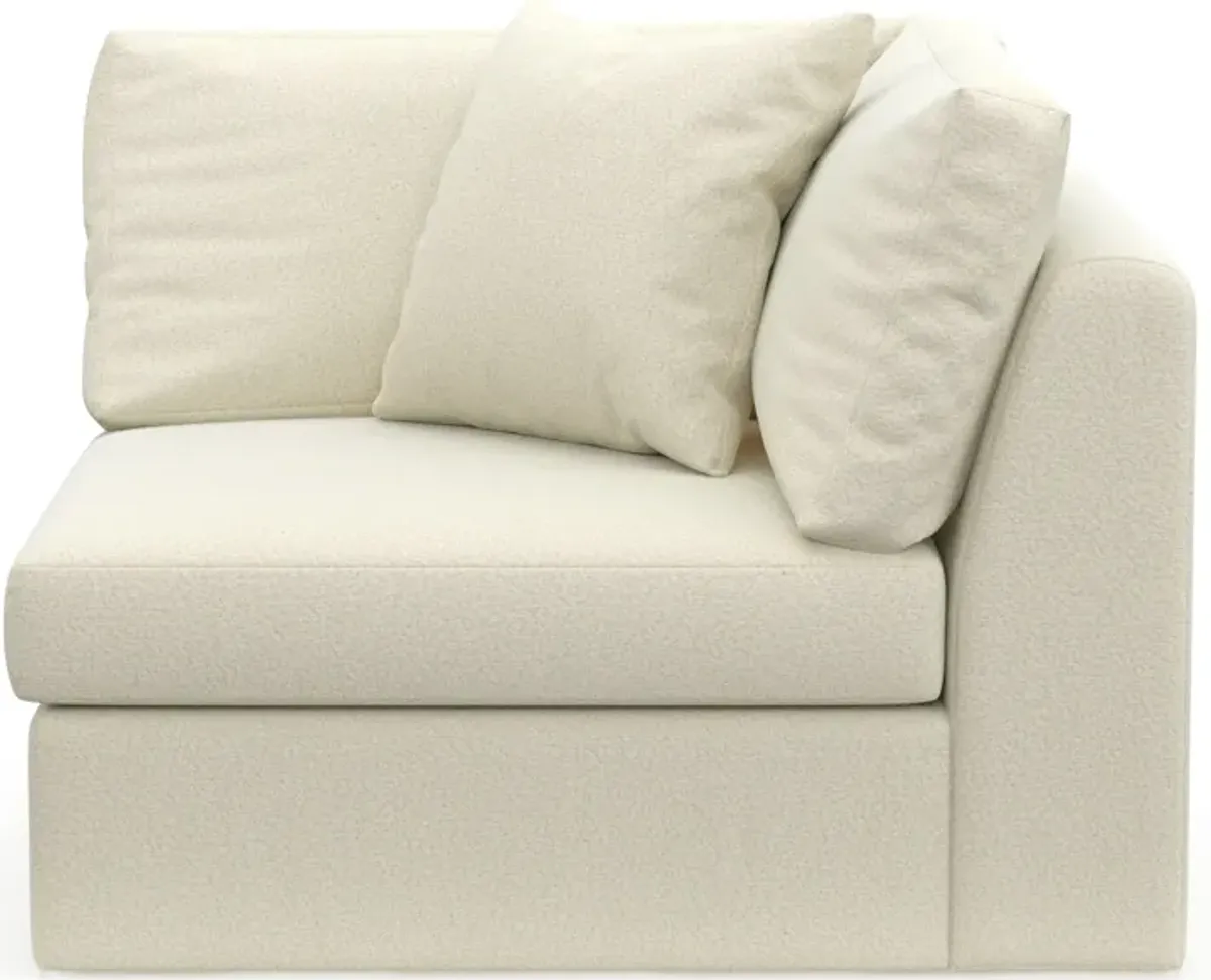 Collin Hybrid Comfort Eco Performance Fabric Corner Chair - Fincher Ivory