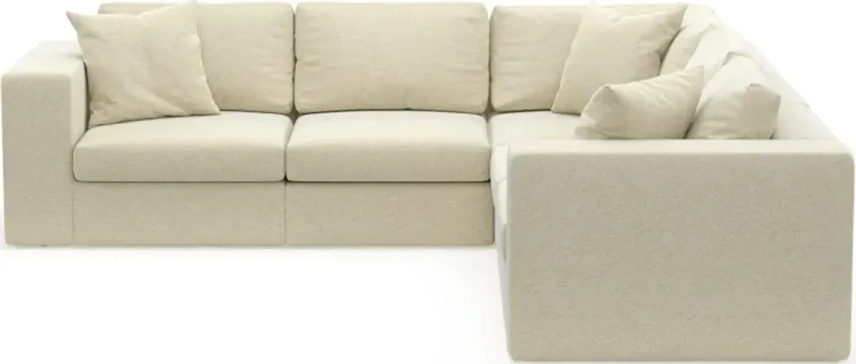 Collin Hybrid Comfort Eco Performance Fabric 5-Piece Sectional - Bridger Shell