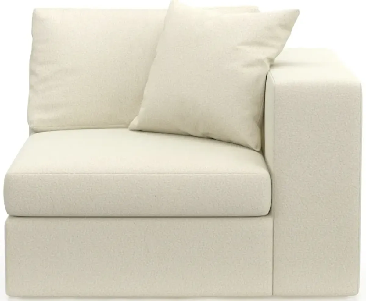 Collin Hybrid Comfort Eco Performance Fabric Right-Facing Chair - Fincher Ivory