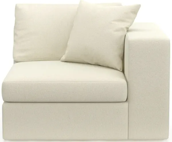 Collin Hybrid Comfort Eco Performance Fabric Right-Facing Chair - Fincher Ivory