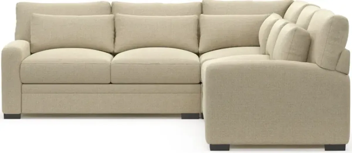 Winston Foam Comfort Eco Perfomance 3-Piece Sectional - Broderick Sand