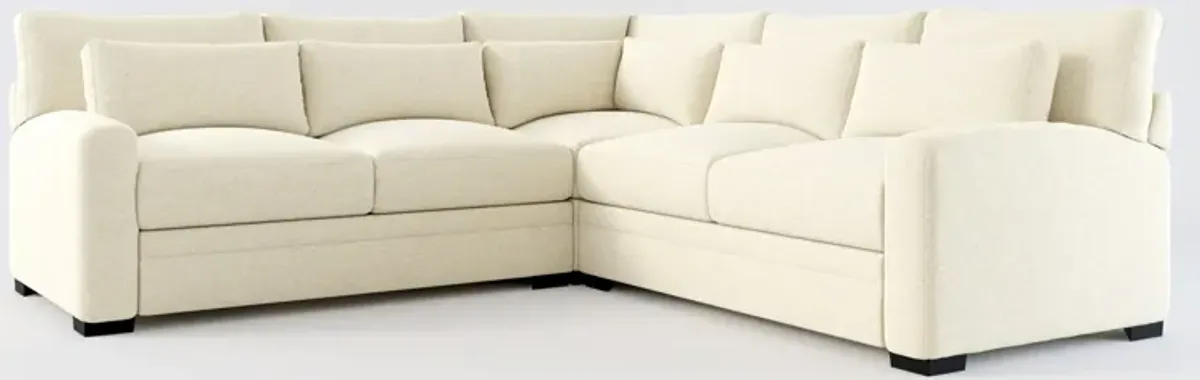 Winston Foam Comfort Eco Perfomance 3-Piece Sectional - Bridger Shell