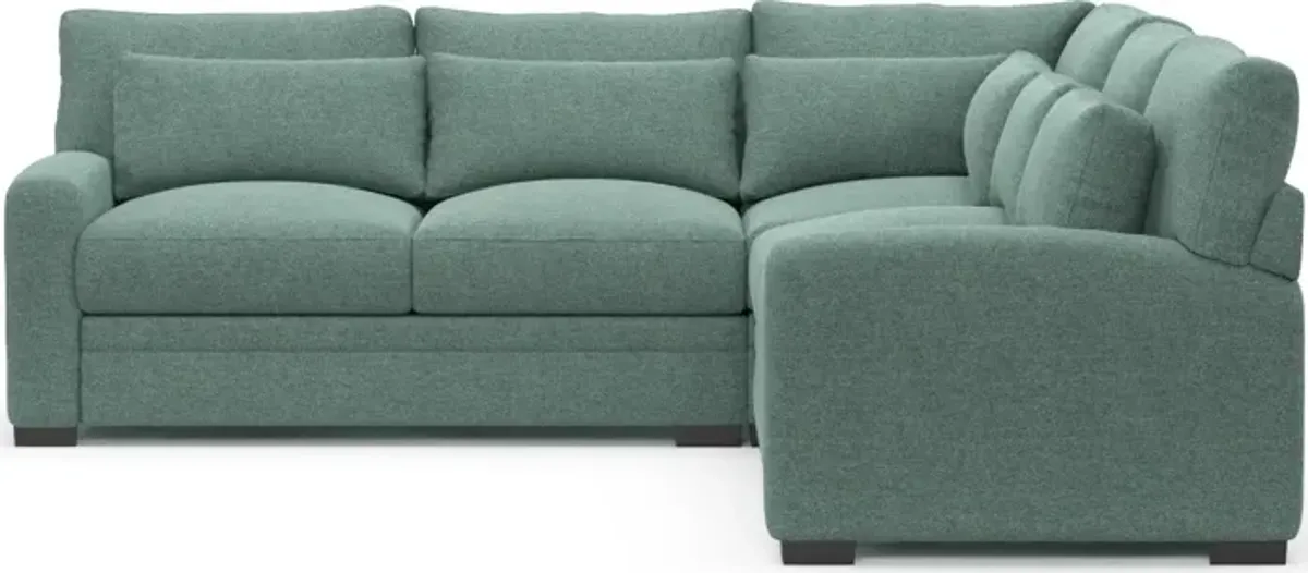 Winston Foam Comfort Eco Perfomance 3-Piece Sectional - Bridger Jade