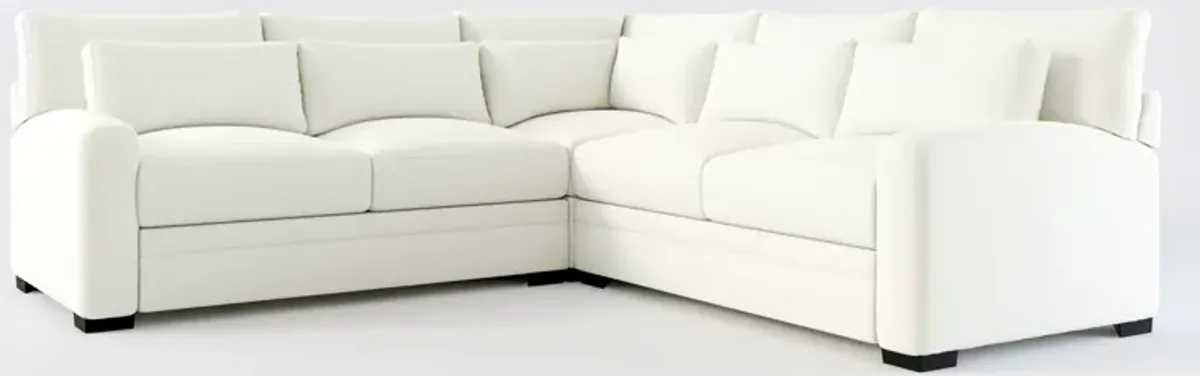 Winston Foam Comfort Eco Perfomance 3-Piece Sectional - Liv Arctic