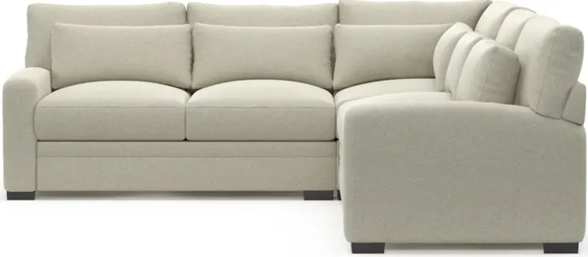 Winston Foam Comfort Eco Perfomance 3-Piece Sectional - Liv Dove