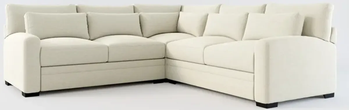 Winston Foam Comfort Eco Perfomance 3-Piece Sectional - Liv Dove