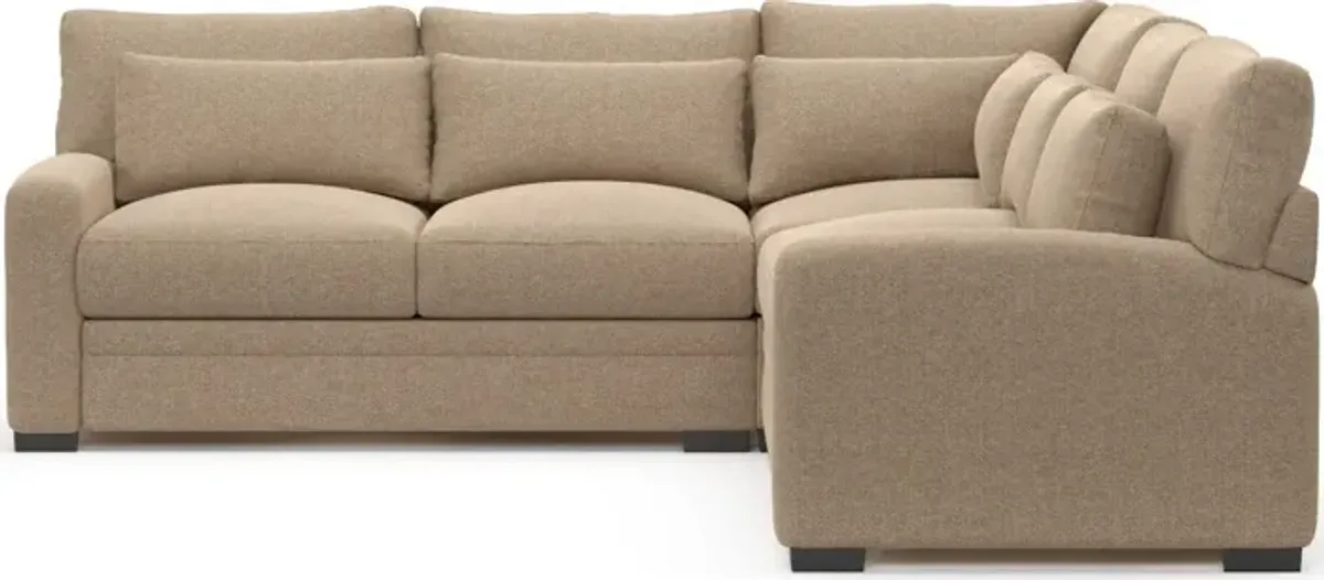 Winston Foam Comfort Eco Perfomance 3-Piece Sectional - Liv Wicker