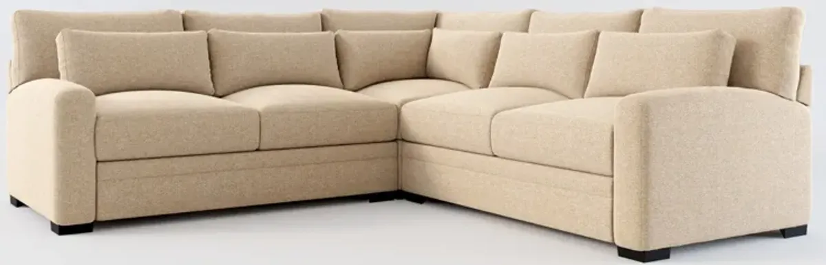 Winston Foam Comfort Eco Perfomance 3-Piece Sectional - Liv Wicker